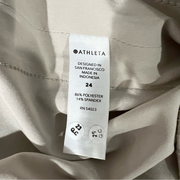 Athleta Avenue Wide Leg Crop Pant Size 24 - Picture 5 of 9